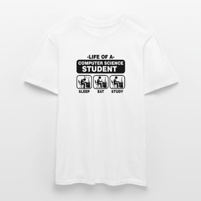 Student Informatik Programming Geschenk Nerd Admin Männer T-Shirt