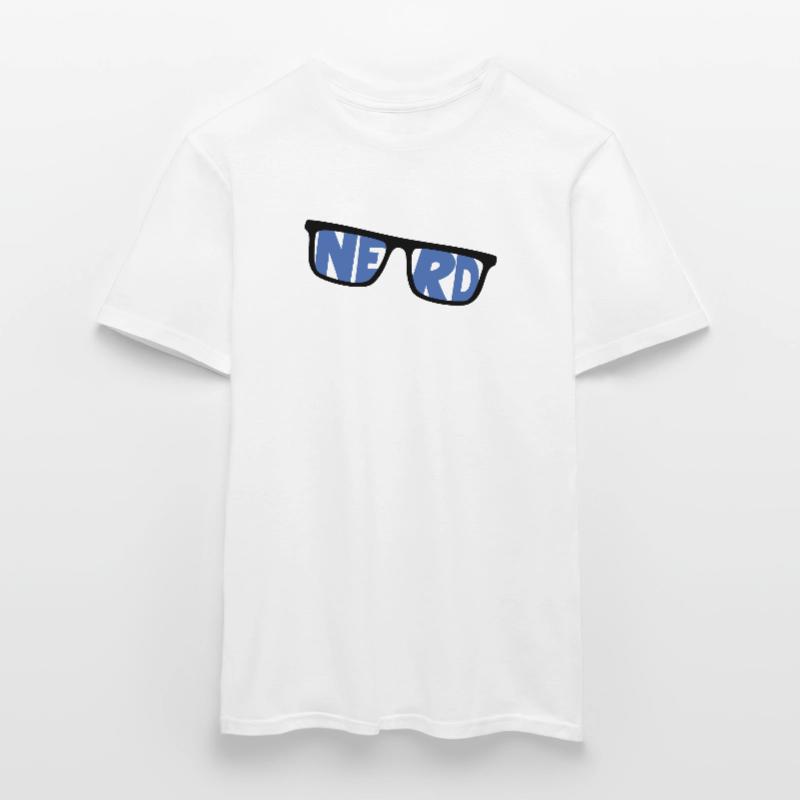 nerd coder server télécharger cyberspace programmeur T-shirt homme