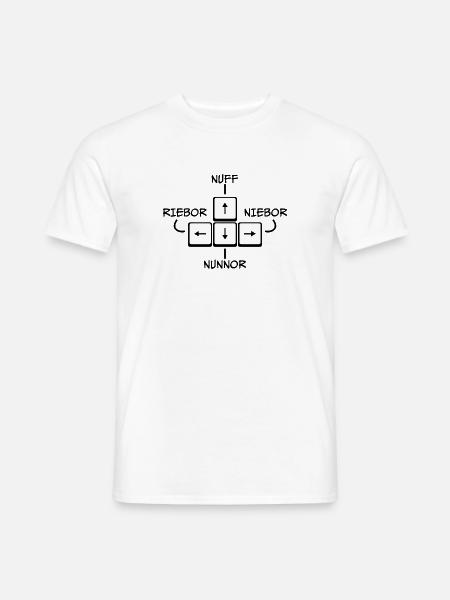 Ossi DDR Ostdeutschland Geschenk - Männer T-Shirt - Weiß