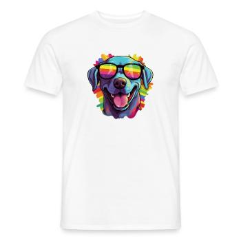 Labra Cadabra - Men's T-Shirt - white - Front - AI Model Male 178 dark (178cm)