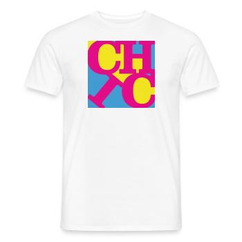 Schickes WordPlay Original Art 7 - Männer T-Shirt - Weiß - Vorne - AI Model Male 178 dark (178cm)
