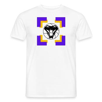 Mamba Forever T-Shirt.Design pour tous les fans de Kobe - T-shirt homme - blanc - Devant - AI Model Male 178 dark (178cm)