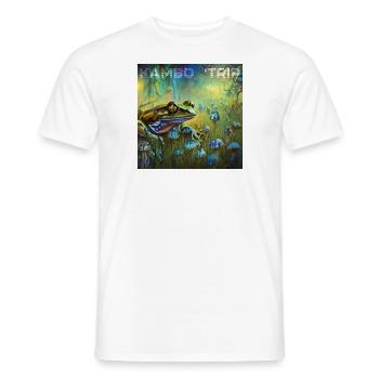 Voyage Kambo •02 - T-shirt homme - blanc - Devant - AI Model Male 178 dark (178cm)