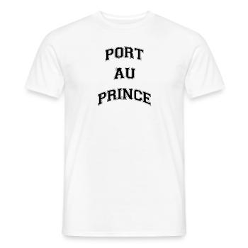 Port-au-prince - Haïti - 509 - Kreyol Sat - T-shirt homme - blanc - Devant - AI Model Male 178 dark (178cm)