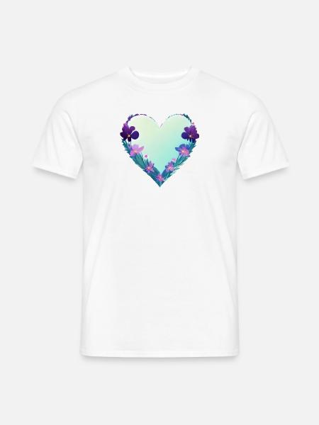 Blume Geschenk Blumen Garten Hobbygärtner Gärtner - Männer T-Shirt - Weiß