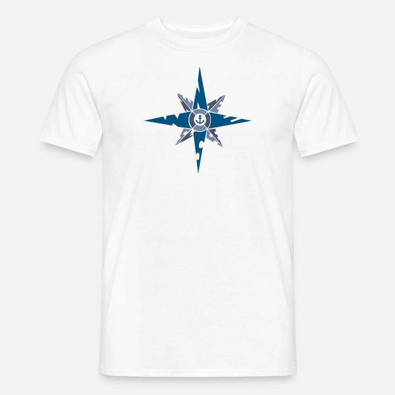 bussola - T-shirt uomo - bianco