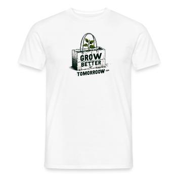 Cultivez un avenir meilleur - T-shirt homme - blanc - Devant - AI Model Male 178 dark (178cm)