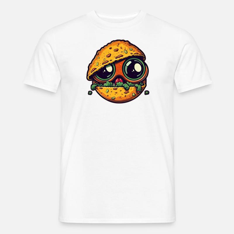Burger Time - Männer T-Shirt - Weiß