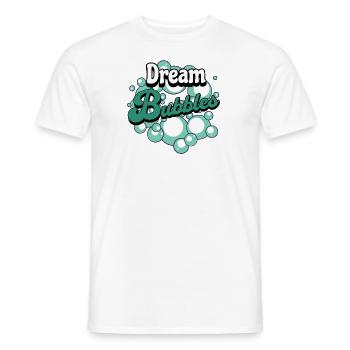 Traum Blasen - Männer T-Shirt - Weiß - Vorne - AI Model Male 178 dark (178cm)