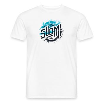 Suomi Finland Finnland - Männer T-Shirt - Weiß - Vorne - AI Model Male 178 dark (178cm)
