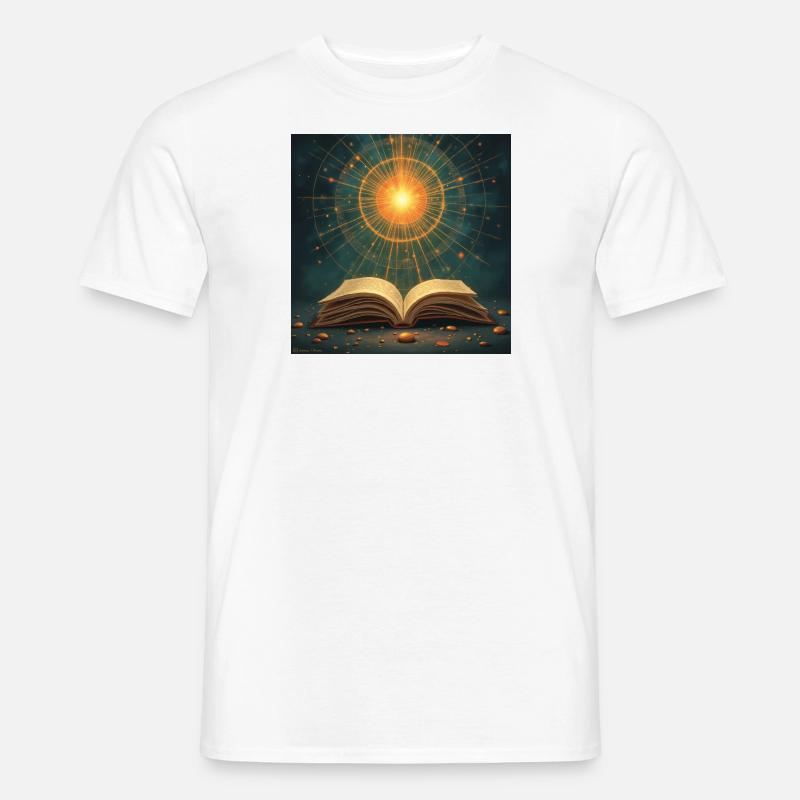 DrachenspracheQode HW - Männer T-Shirt - Weiß