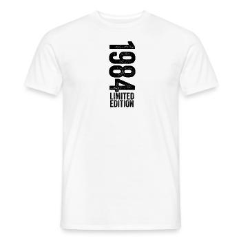 1984 - Limited Edition 1984 Geburtstag - Männer T-Shirt - Weiß - Vorne - AI Model Male 178 dark (178cm)