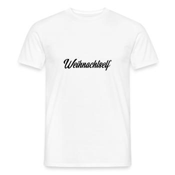 Weihnachtself - Männer T-Shirt - Weiß - Vorne - AI Model Male 178 dark (178cm)