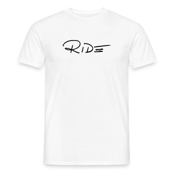 CHEVAUCHER - T-shirt homme - blanc - Devant - AI Model Male 178 dark (178cm)