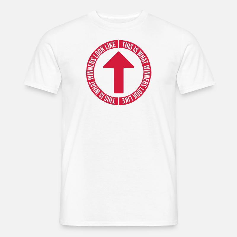 What Winners Look Like - Männer T-Shirt - Weiß