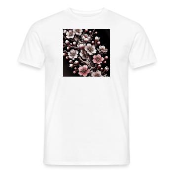Japan Style Tattoo - Männer T-Shirt - Weiß - Vorne - AI Model Male 178 dark (178cm)
