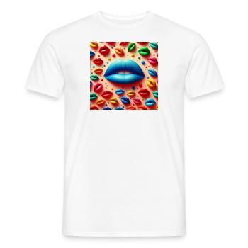 101Cherry - Männer T-Shirt - Weiß - Vorne - AI Model Male 178 dark (178cm)