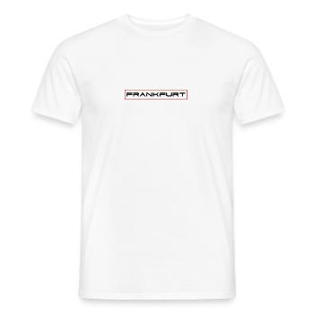 frankfurt - Männer T-Shirt - Weiß - Vorne - AI Model Male 178 dark (178cm)