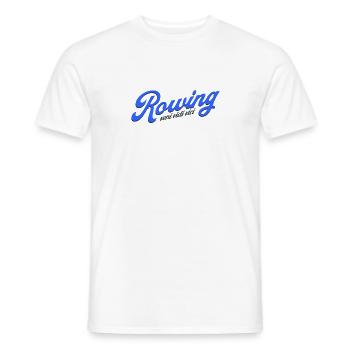 Aviron - veni vidi vici - Rameur rameur - T-shirt homme - blanc - Devant - AI Model Male 178 dark (178cm)