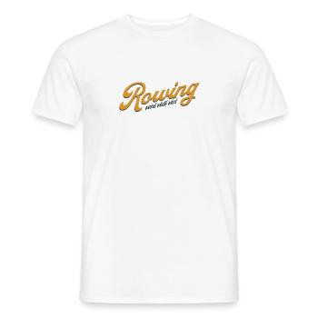 Aviron - veni vidi vici - Rameur rameur - T-shirt homme - blanc - Devant - AI Model Male 178 dark (178cm)