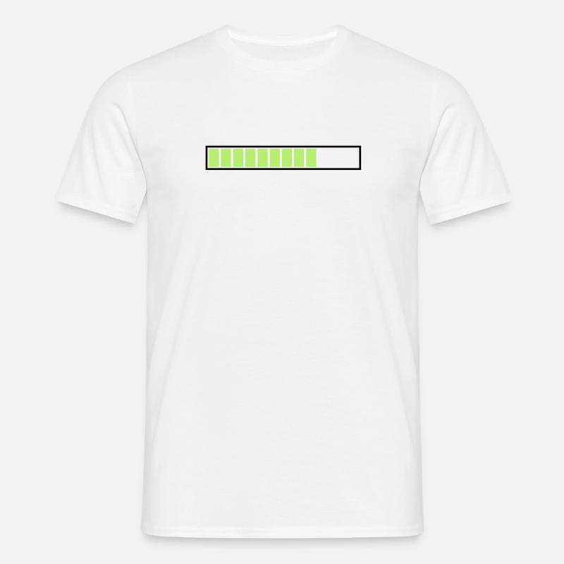 loading loading - Men's T-Shirt - white