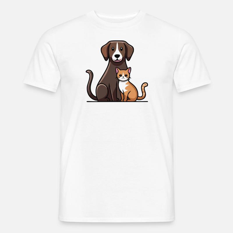Süßeste Freunde - Männer T-Shirt - Weiß