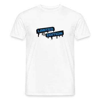 Limited Edition Graffiti - T-shirt homme - blanc - Devant - AI Model Male 178 dark (178cm)
