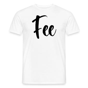 Name - Fairy - Men's T-Shirt - white - Front - AI Model Male 178 dark (178cm)
