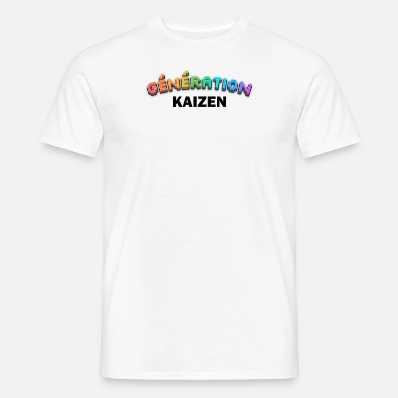 GENERATION KAIZEN XL - Männer T-Shirt - Weiß