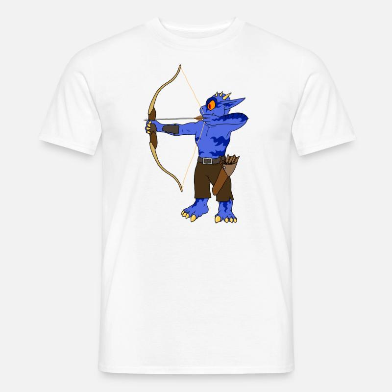 Bogenschießen - Männer T-Shirt - Weiß