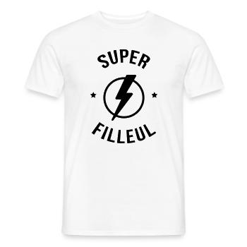 Patin / Pate / Patentochter / Patensohn - Männer T-Shirt - Weiß - Vorne - AI Model Male 178 dark (178cm)