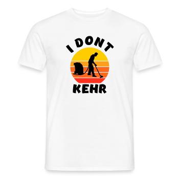 I don’t kehr - Staubsauger - Hausmann - Männer T-Shirt - Weiß - Vorne - AI Model Male 178 dark (178cm)