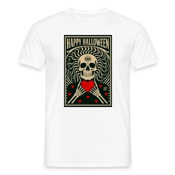 la_mort_vous_va_si_bien - Men's T-Shirt - white - Front - AI Model Male 178 dark (178cm)