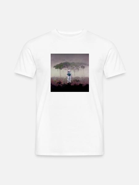 Lonely Voyager 072 - Männer T-Shirt - Weiß