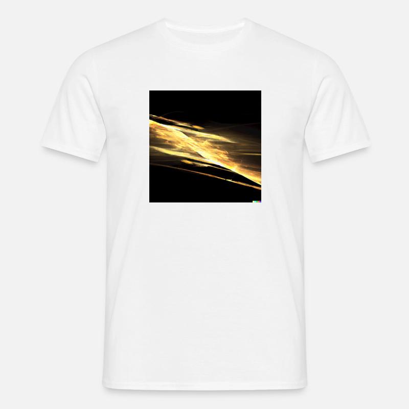 Blitz - Männer T-Shirt - Weiß