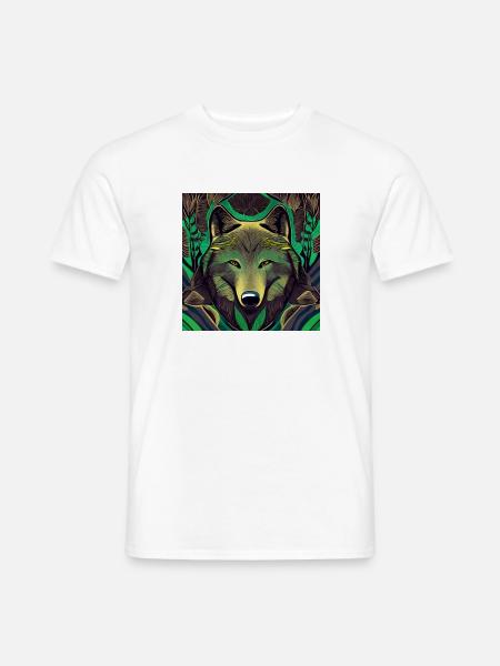 Majestätischer Bär - Männer T-Shirt - Weiß