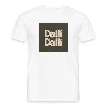 Dalli Dalli - Männer T-Shirt - Weiß - Vorne - AI Model Male 178 dark (178cm)