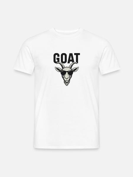 Goat - Männer T-Shirt - Weiß