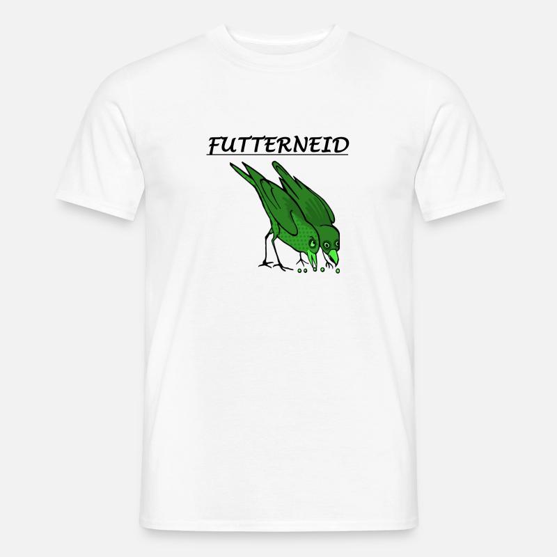 Futterneid - Männer T-Shirt - Weiß