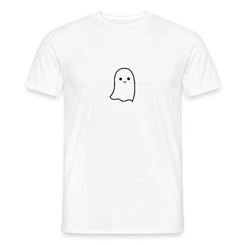 Little ghost - Men's T-Shirt - white - Front - AI Model Male 178 dark (178cm)