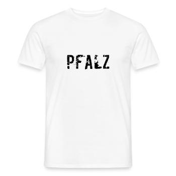 Pfalz - Männer T-Shirt - Weiß - Vorne - AI Model Male 178 dark (178cm)