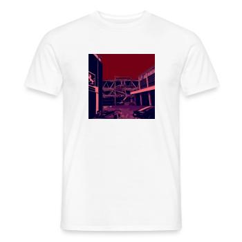 Thème Maranello-1 - T-shirt homme - blanc - Devant - AI Model Male 178 dark (178cm)