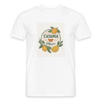citrus catania oranges paradise catania sicily - Männer T-Shirt - Weiß - Vorne - AI Model Male 178 dark (178cm)