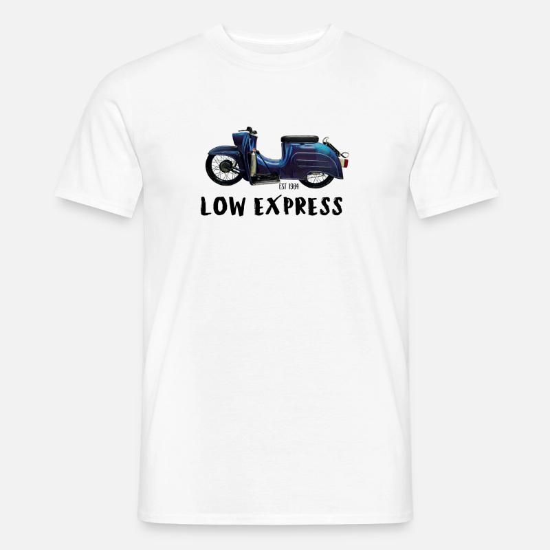 low express tshirt - Männer T-Shirt - Weiß