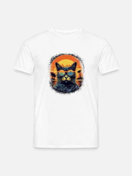 animals cool cute pet lover sayings valentines day - Männer T-Shirt - Weiß