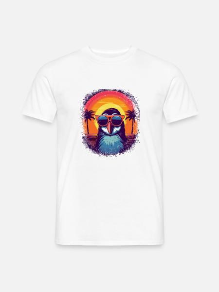 north pole dabbing cute penguin dancing penguin - Männer T-Shirt - Weiß