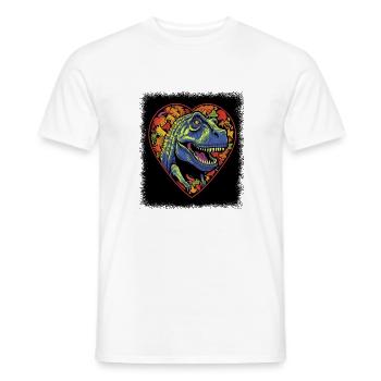 Joke's Awesome Pride Family Global Peace - Men's T-Shirt - white - Front - AI Model Male 178 dark (178cm)