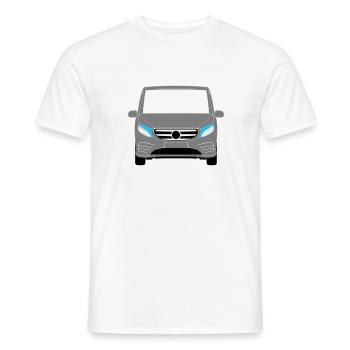 Vito III AMG Sportpaket - Männer T-Shirt - Weiß - Vorne - AI Model Male 178 dark (178cm)
