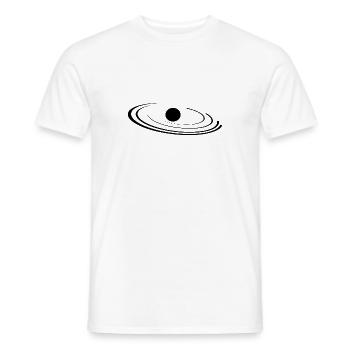 Theoretical planets Sun orbits - Men's T-Shirt - white - Front - AI Model Male 178 dark (178cm)