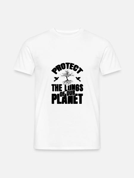 naturschutz umweltschutz - Männer T-Shirt - Weiß
